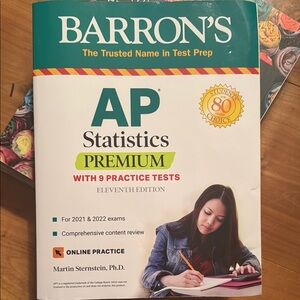 Barron's AP Statistics Premium Book